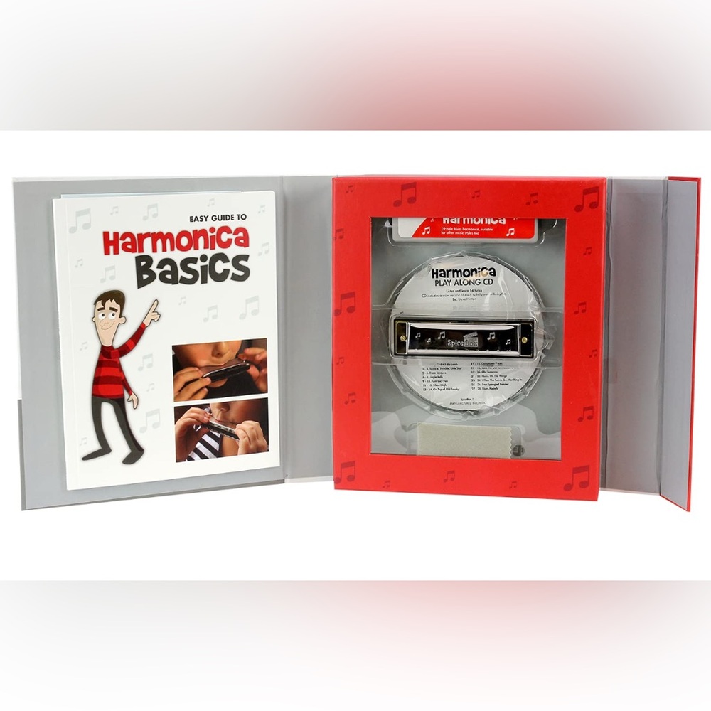 Fun With Harmonica Learning Kit - Black - Picture 3 of 7